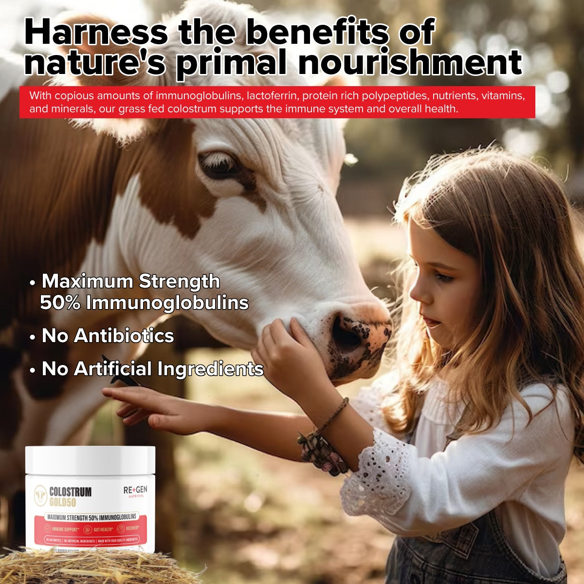 Colostrum Gold 50 Colostrum Powder